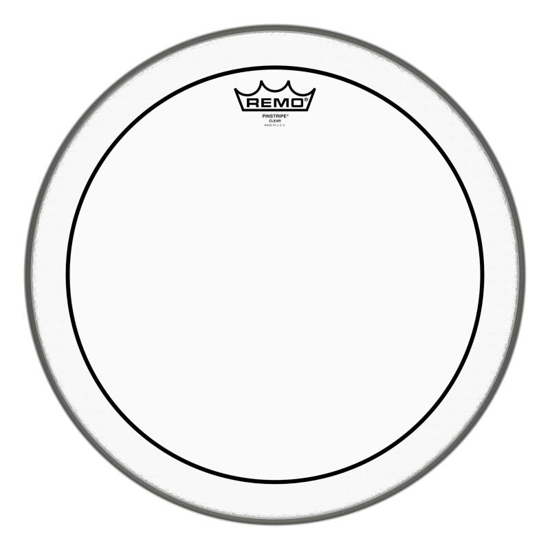 REMO ピンストライプ ドラムヘッド PS-315BE(7mil + 7mil) 二重フィルム構造で倍音を抑え耐久性も備えた、ヘヴィでパワフルなサウンドを発揮する最も人気のある打面用ヘッド。