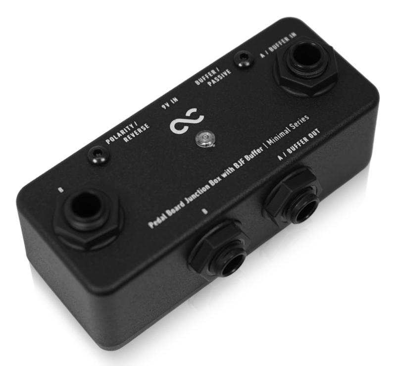 e Control ワンコントロール Minimal Series Pedal Board Junction Box with F Buffer/ジャンクションボックス バッファー搭載