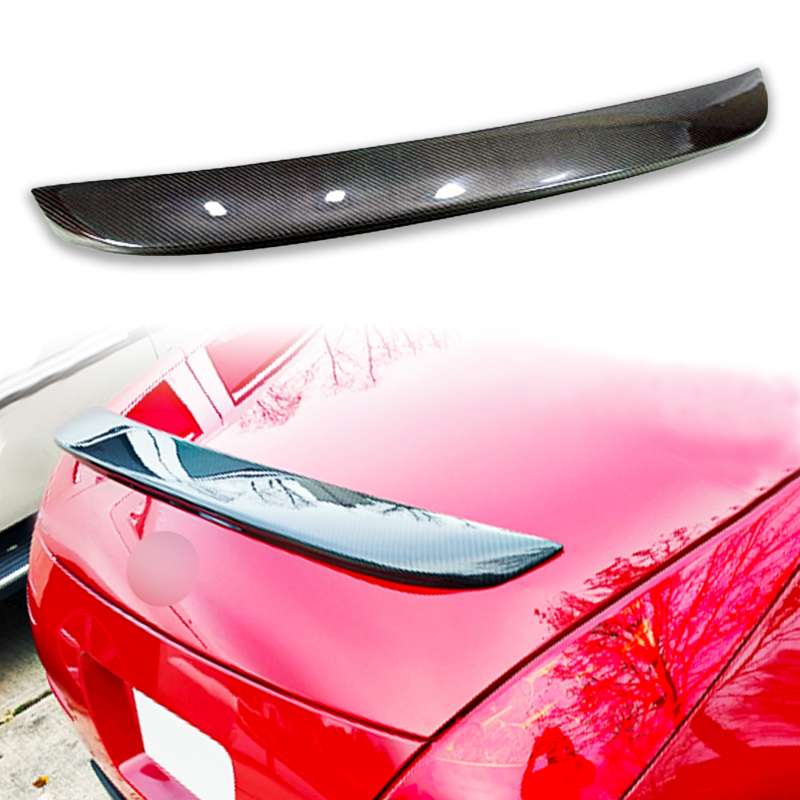 樂天商城 - 日産用 フェアレディZ Z33 350Z クーペ用 カーボン リア トランク スポイラー 2002-2008 OE【___OCS】