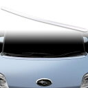 FYRALIP Y2 虫よけ ボンネットスポイラー 純正色塗装済 スバル用 レガシーB4 BN BS 6代目セダン モデル用 外装 エアロ パーツ 両面テープ取付