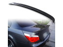BMW用 5シリーズ E60 / E60 M5 2004-2010 カーボンファイバー トランクスポイラー リアスポイラー【___OCS】