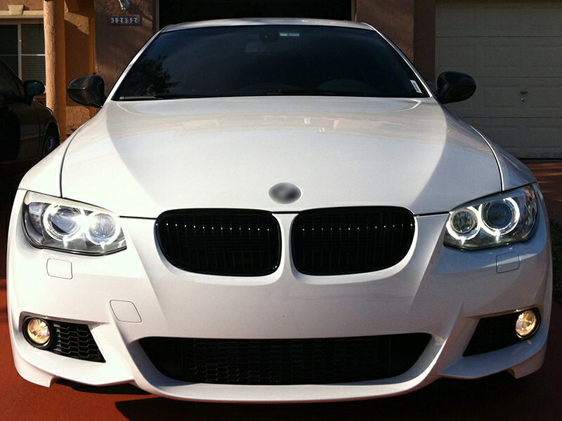 BMW用 E92 E93 後期 光沢グロスブラック フロントグリル 【___OCS】