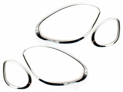 レクサス用 GS300 クローム メッキ フロントランプリム ヘッドライト トリム ベゼルカバー 【___OCS】