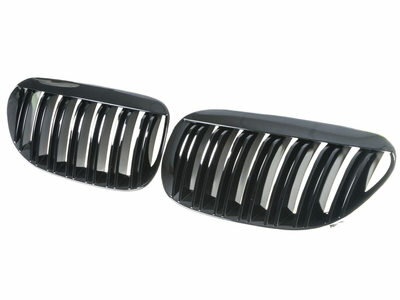 BMW用 E63 E64用 Mルック 光沢 グロスブラック キドニー フロント グリル【___OCS】