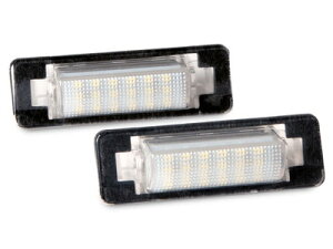 メルセデスベンツ用 W210 W202後期 LED 36連ナンバー灯 ライセンスランプ キャンセラー付【S.Pack】