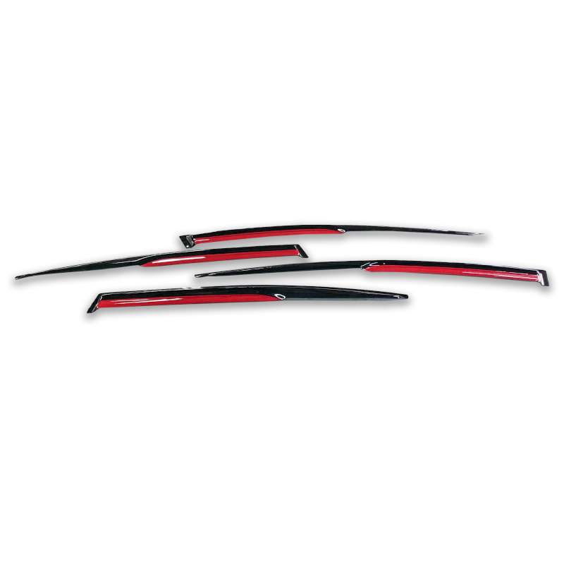 樂天商城 - 塗装済 スバル用 WRX Sti S4 VA用 ドアバイザー サイドバイザー 日除け 2014-2020【___OCS】