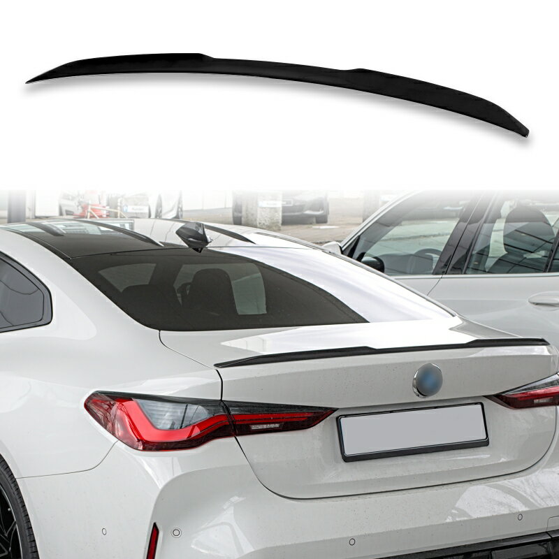 純正色塗装 ABS製 トランクスポイラー BMW用 4シリーズ G22 クーペ用 M4タイプ 外装 エアロ パーツ リ..