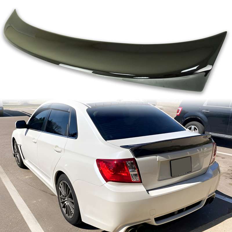 純正色塗装 スバル用 インプレッサ 3代目 後期 WRX STI用 トランク スポイラー 2011-2014 FRP製 CSL【___OCS】