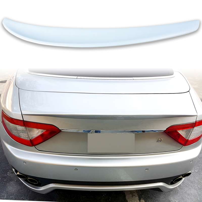 純正色塗装 マセラティ用 GT グランカブリオ グランカブリオスポーツ用 リア トランク スポイラー FRP製 2011-2019 MC【___OCS】