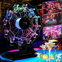 テキーラ観覧車 LED酒ボトルの表示棚 12カップ バーホテルLED酒棚の表示棚 LED酒グラス 収納ラック KTVナイトクラブに最適 子供のパーティ パーティ...