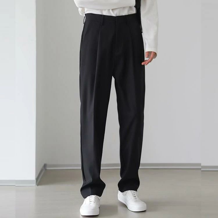 exitの学生服 ズボン 春夏 男子 制服 スラックス 学生パンツ ボトムス 中学生 高校生 長ズボン 丸洗い 吸汗速乾 ロングパン 薄手 軽量｜アングル2