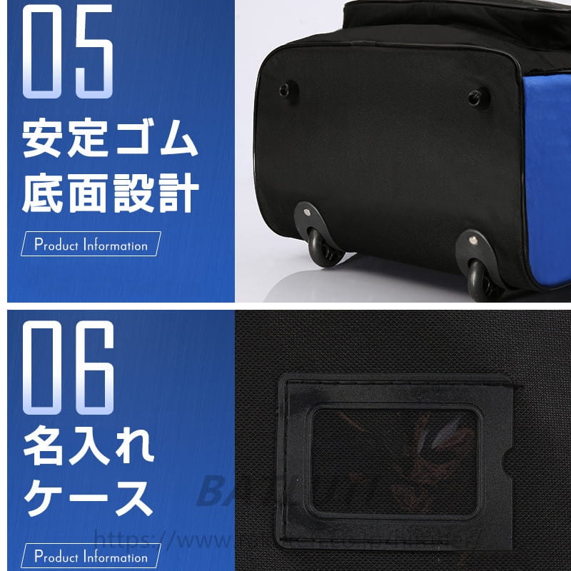 ゴルフバッグカバー キャスター付き トラベルカバー トラベルバッグ ゴルフ キャデ...