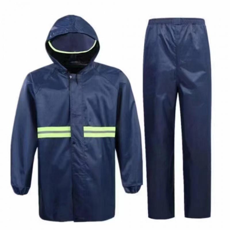 ・スタイル: 百搭・カテゴリ: 雨披・雨具用途: オートバイ/電動バイク用レインコート・雨衣の厚さ: レギュラー・生地の厚さ: 22mm・雨衣の生地: 春亜紡・防水接着剤層: PVC接着剤・対象: 大人・適用人数: 1人・包装方法: 袋詰め・サイズ: フリーサイズ(165-185cm)・色: 紺色セパレートセット・重量: 0.95kgレインコート レディース メンズ バイ レインウエア レインジャケット レインコート 続々入荷中