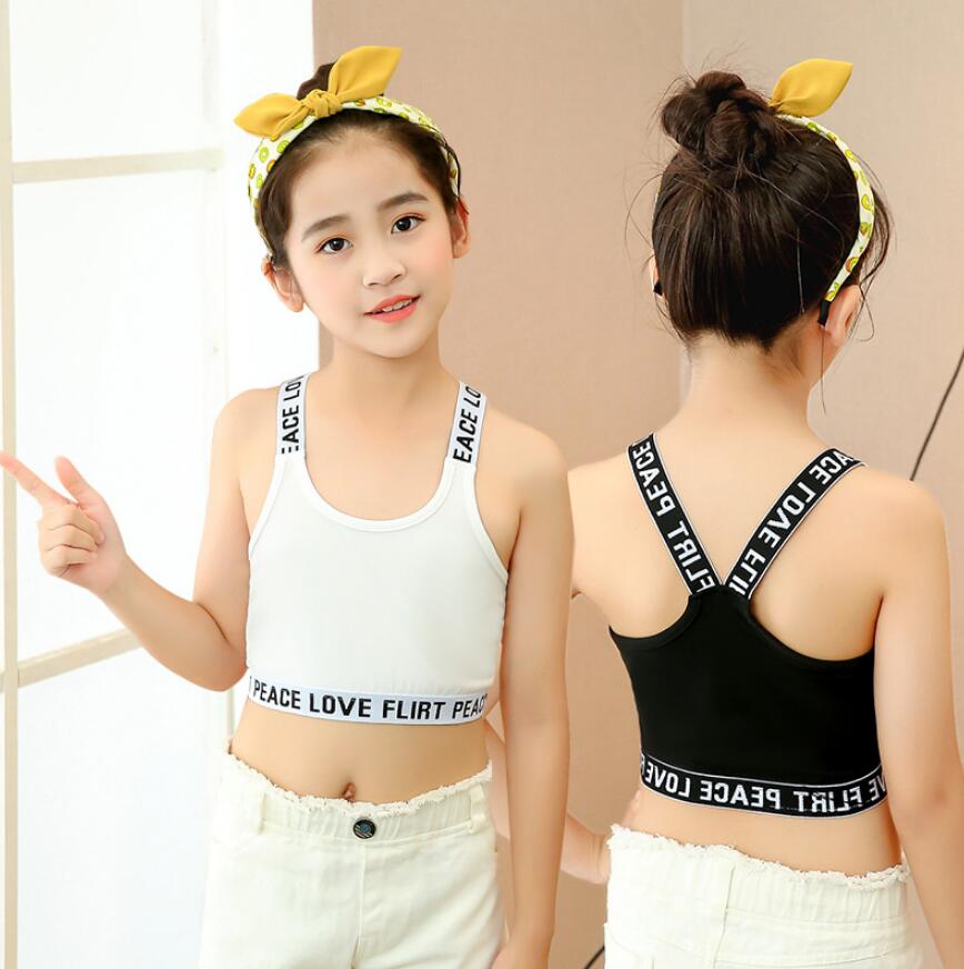 Rakuten - キッズダンス タンクトップ へそ出し インナー キッズ トップス ブラトップ ブラック ホワイト グレー キッズダンス衣装 ヒップホップ 女の子 ガールズ 団体 演出服 舞台 スポーツブラ