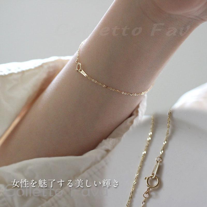 Jade - ブレスレット レディース 極細 チェーン 上品 アクセ 大人可愛い シルバー925 k14コーティング 女性 プレゼント CZダイヤ 母の日ギフト