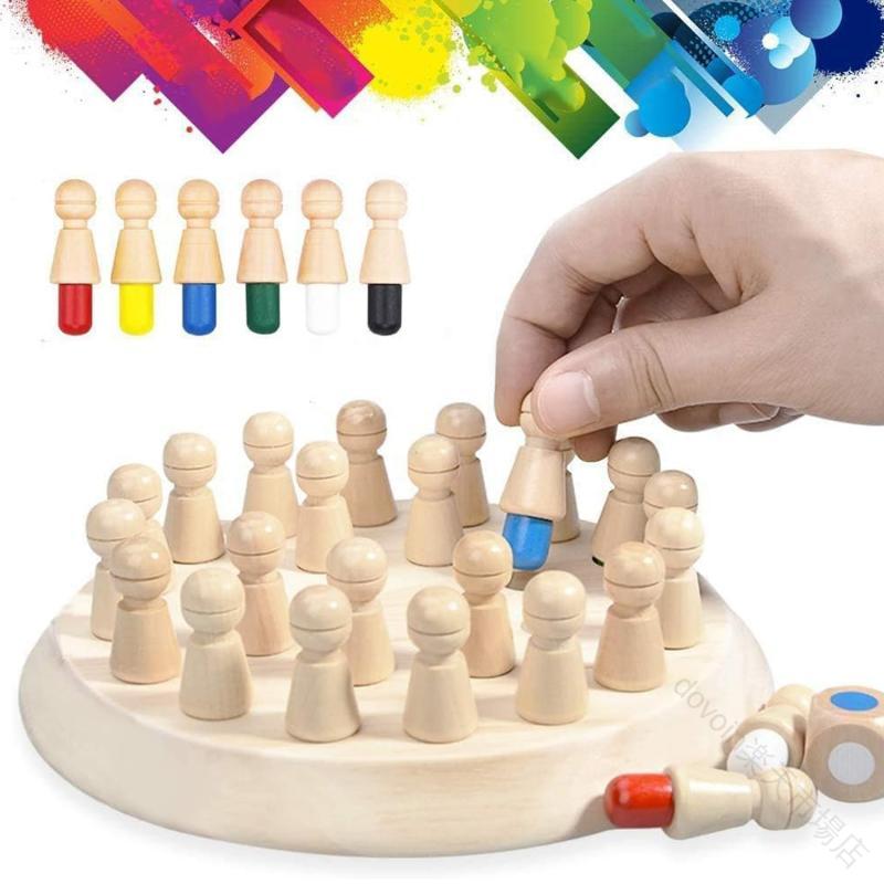 Rakuten - 記憶力トレーニング 神経衰弱 木製パズル 知育玩具 脳トレゲーム 子供向け 高齢者 幼児 集中力 メモリーゲーム ボードゲーム 楽しい学習 おもちゃ 脳活性化 家族遊び