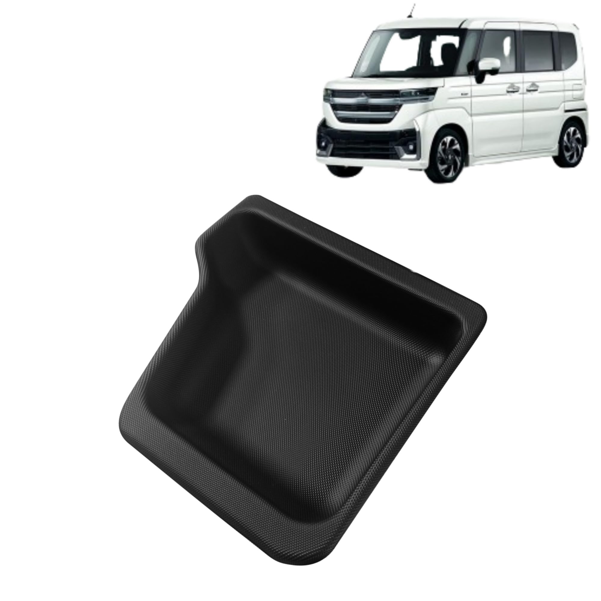 乐天商城 - 適用新型 スペーシア カスタム スペーシア アクセサリー シートロア収納ボックストレイ MK94S MK54S 内装パーツ