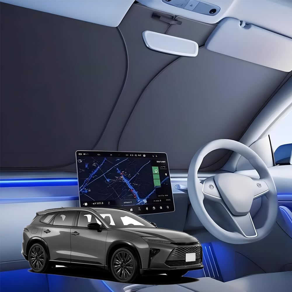 Rakuten - 新型 クラウンエステート RS Z (Crown Estate) (2026年3月～現行) 車用サンシェード フロントウィンドウサンシェード 紫外線防御 日焼け