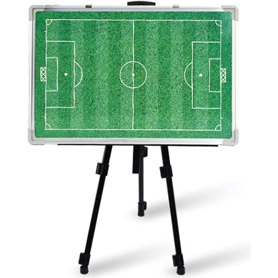 乐天商城 - スタンド付きサッカー戦術ボード 作戦盤、専用ペン付き コーチングボード 戦略指導 戦術ボード コーチング戦略ガイドボードキット機器ポ