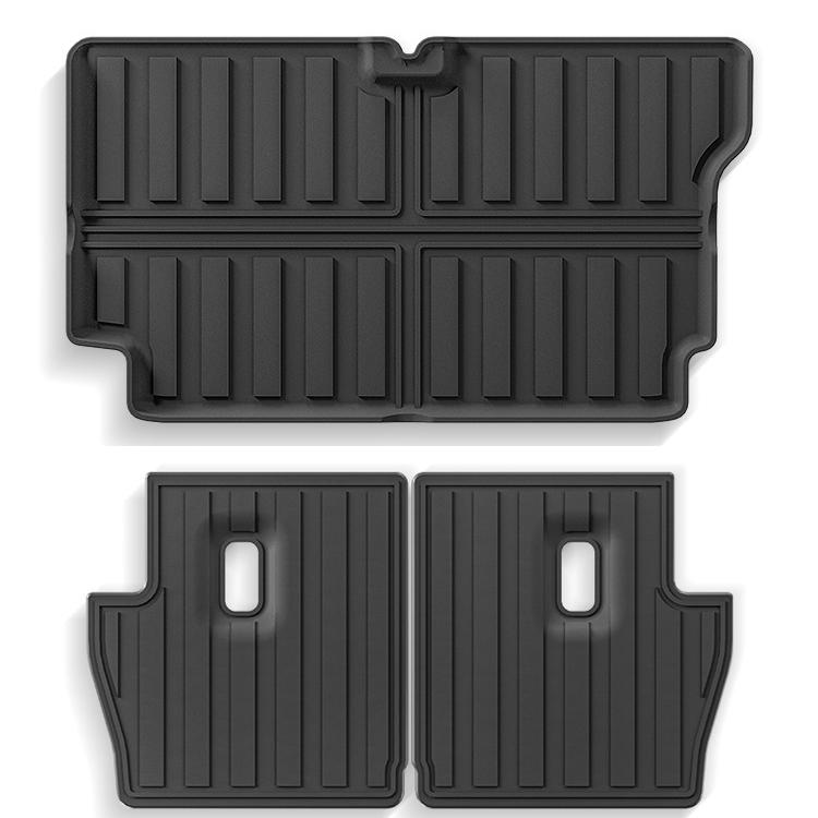 Rakuten - ジムニー 5ドア ジムニーノマド シートバックマット ラゲッジトレイ Jimny JC74W FC 整理整頓 汚れ防止 内装 ラゲッジマット ラバートラ