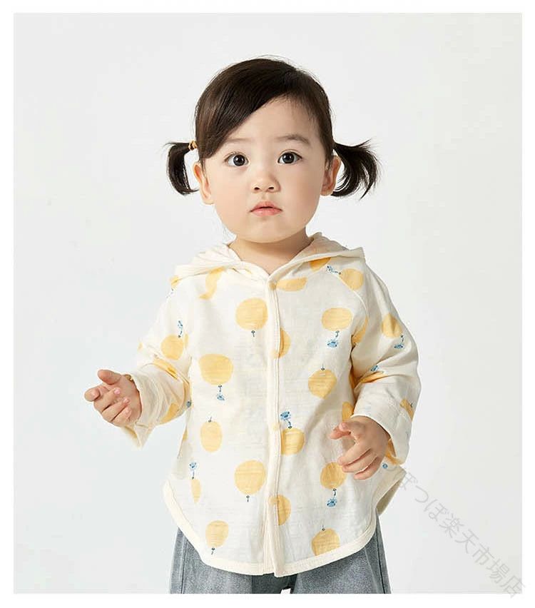 ベビー カーディガン 春用 夏 60 70 80 90 赤ちゃん UVカット 軽量 薄手 羽織り 上...