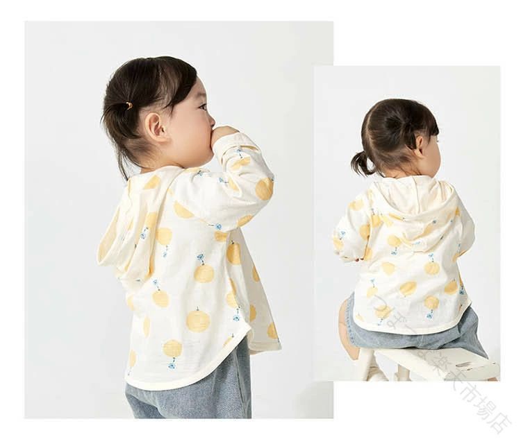 ベビー カーディガン 春用 夏 60 70 80 90 赤ちゃん UVカット 軽量 薄手 羽織り 上...