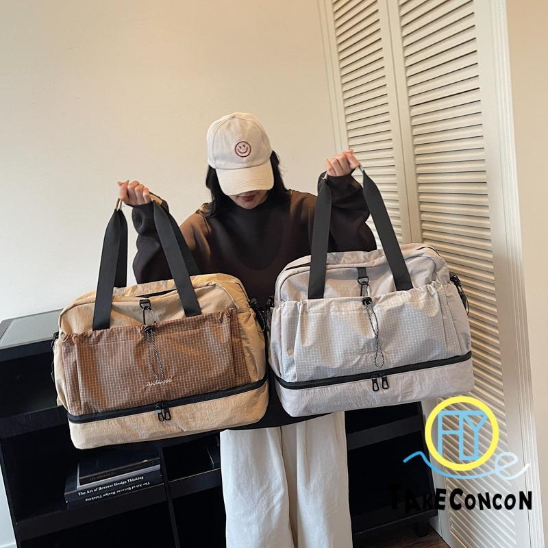 Rakuten - 新作 ハンドトラベルバッグ 軽量 多機能 独立シューズコンパートメント 学生向け短期旅行バッグ