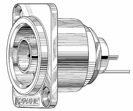 カナレ　CANARE 75ΩBNC型リセプタクル BCJ-RUD 20個入