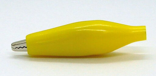 ミヤマ電器ミノムシクリップMJ006-Y (MJ-006-Y)(黄) ミヤマ電器ミノムシクリップMJ006-Y (MJ-006-Y)(黄)