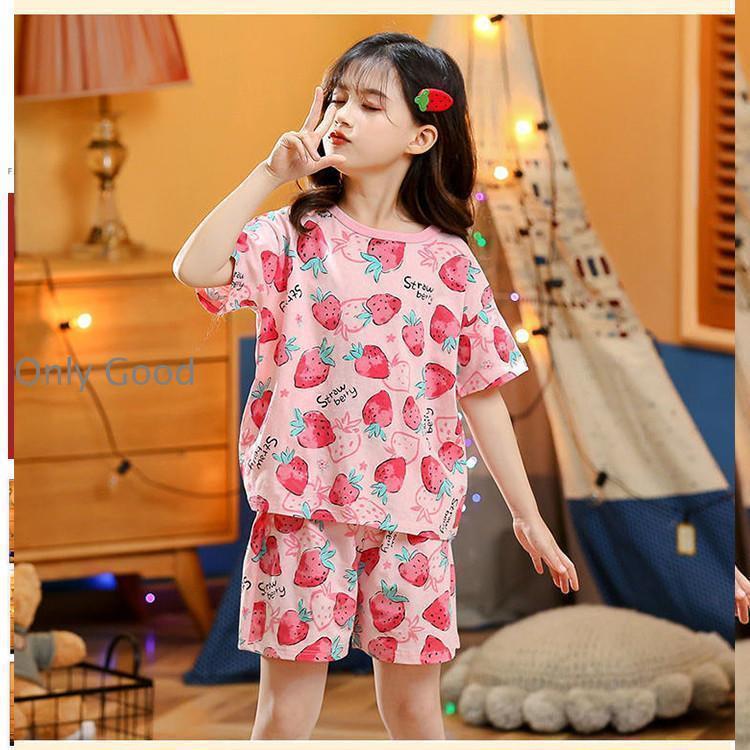 パジャマ キッズ 夏 半袖子供服 女の子 ルームウェア パジャマセット韓国風 上下セット 110cm 120cm 130cm 140cm 150cm 春夏パジャマ かわいい