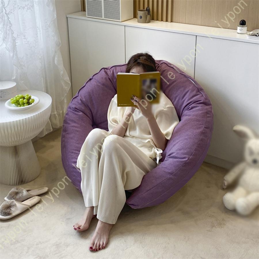 Square Floor Cushions - フロアクッション 厚い 座布団 ラウンド型 座椅子 シートクッション 椅子 座椅子 座イス 床 座る 北欧 おしゃれ クッション 椅子 ざぶとん お尻が痛くならない