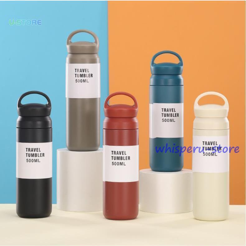 【500ml】水筒 おしゃれ マグボトル グラデーション プレゼント ギフト ステンレスケータイボトル 保温 保冷 マイボトル スポーツジャ..