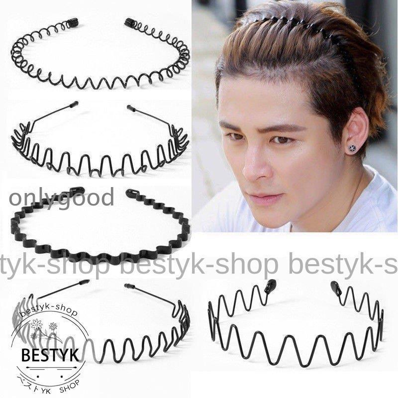 金属カチューシャ波型なみなみ5種類コイルレディースヘアアクセサリーメンズ髪留めヘアアクセまとめ髪ヘアバンド洗顔スポーツ