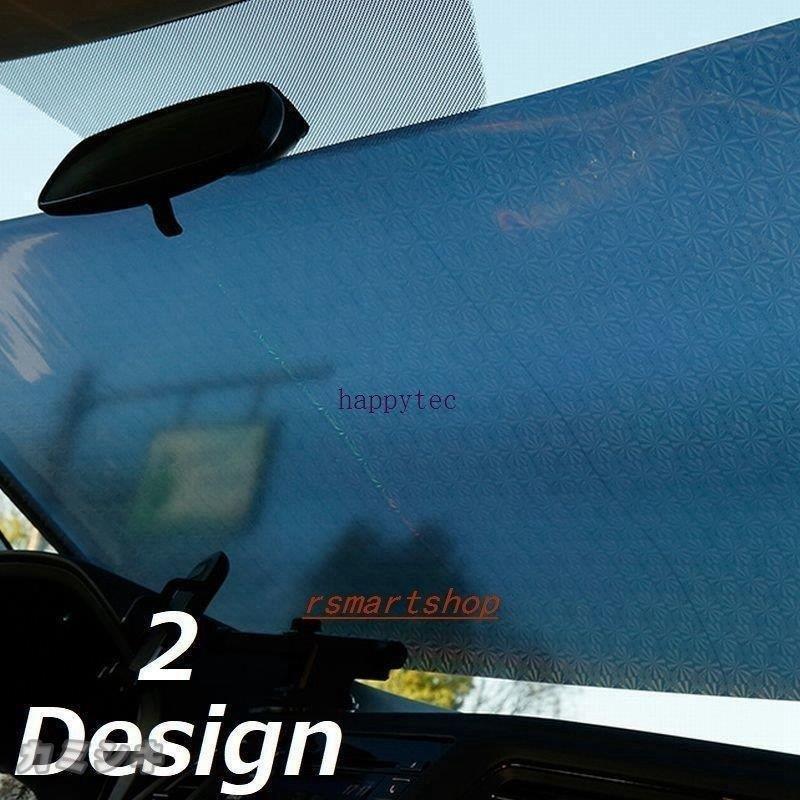 車用サンシェード車用遮光カーテン日除け日よけロール式巻き取り式吸盤式車用品カー用品フロントガラス車窓シルバー黒コンパクト