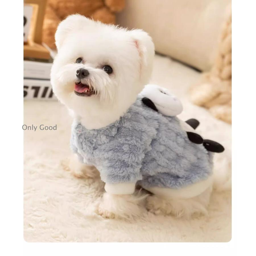 犬 服 犬服 タートルネック ボア 秋冬 もこもこ ベスト ハーネス 胴輪 厚手 防寒 袖なし 猫用 中型犬 小型犬 ふんわり 柔らかい 暖か 可愛い
