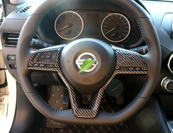 ステアリング パネル スイッチ カバー 日産汎用 エクストレイル セレナ C27 ノート ルークス デイズ リーフ キックス カスタム 内装 パーツ