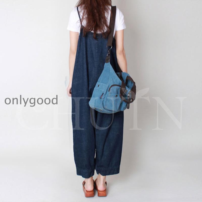 サロペットパンツ デニムパンツ オーバーオール レディースロング丈 ジーンズ 春夏 ワイドパンツ ロングズボン サロペット オシャレ 体型カバー 30代40代50代