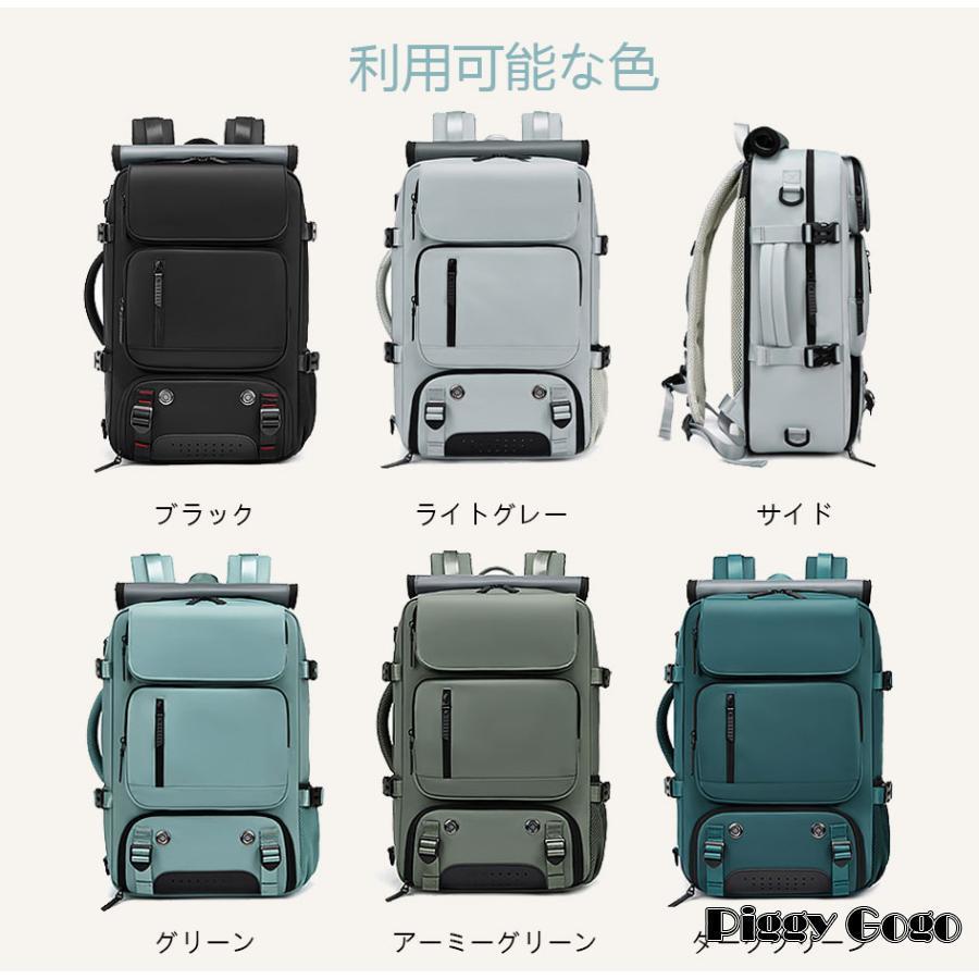 旅行バッグ ビジネス出張用 バックパック レディース 大容量で多機能なデザインで、旅行や外出が便利で整理されていますハンドバッグ 斜めかけ USB充電ポート 3