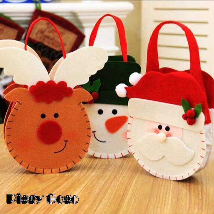 Attache Case - クリスマスバッグ バッグ サンタクロース クリスマスグッズ 袋 コスプレ 子供 イベント 飾り 雑貨 クリスマス用品 可愛い 小物
