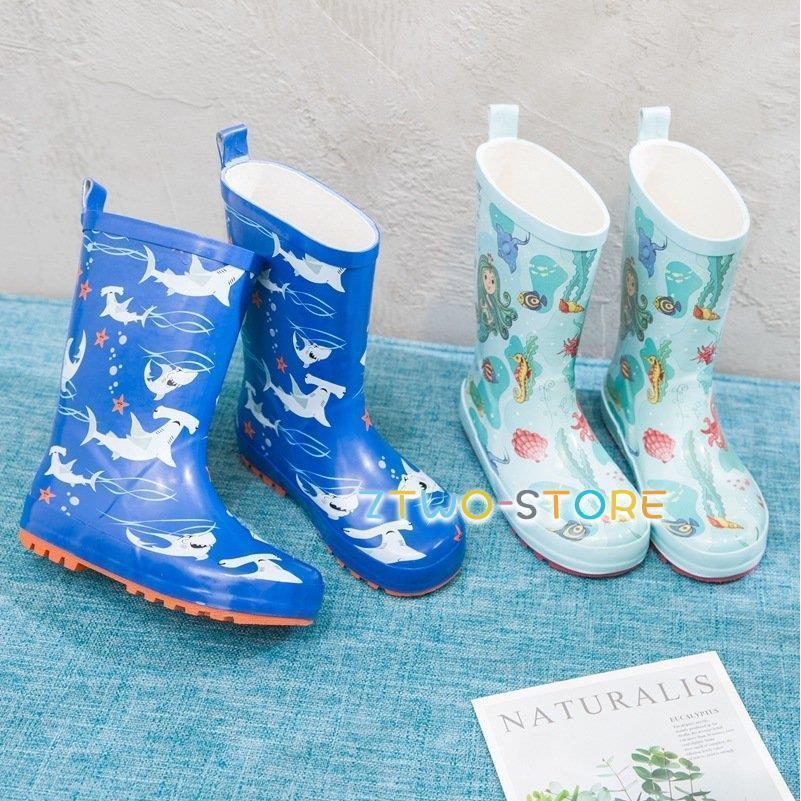 レインブーツ キッズ ジュニア 長靴 雨靴 子供靴 雨 梅雨対策 雪 滑りにくい 砂場遊び 泥遊び 水溜まり..