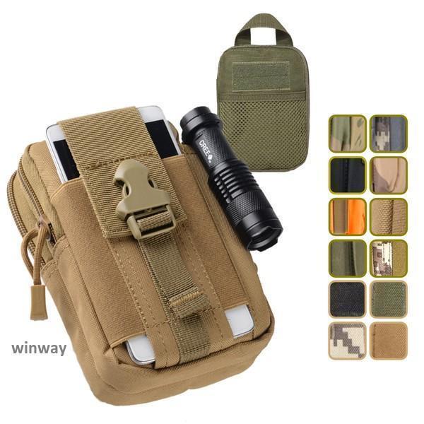 大容量ベルトポーチ メンズ レディース マルチ マルチケース 迷彩 防水 大容量 釣り 旅行
