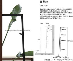 アイアンスチール立て掛け壁面スリムコートハンガーlineラインブラック02768ホワイト02767通販