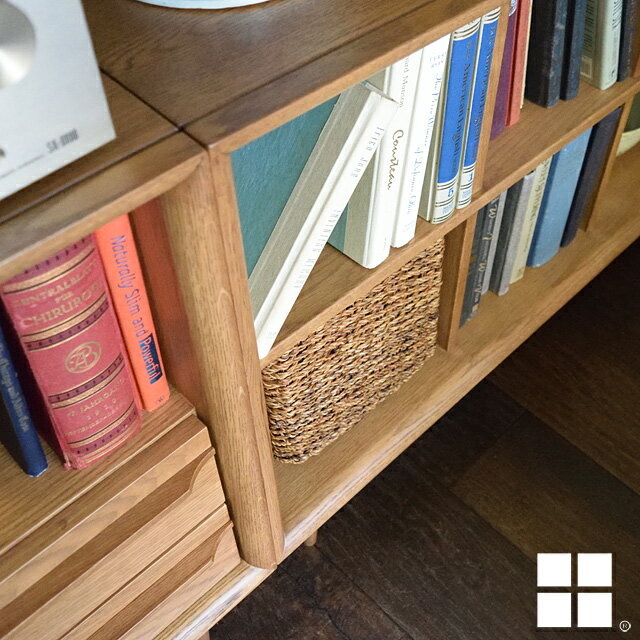 代引き不可 オープンシェルフ ラック シェルフ ナチュラル ブラウン オーク 天然木 木製 4本脚 100cm 3