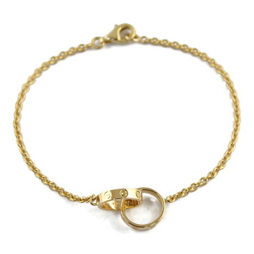 【送料無料】【中古】 CARTIER カルティエ K18 ブレスレット 証明書 ベビーラブ 18金 K18ゴールド レディース メンズ おしゃれ かわいい ギフト プレゼント