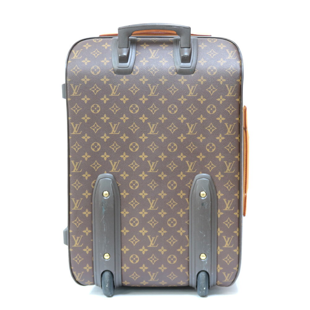 ルイヴィトン LOUIS VUITTON ペガス50 モノグラム キャリーバッグ ブラウン ユニセックス 中古