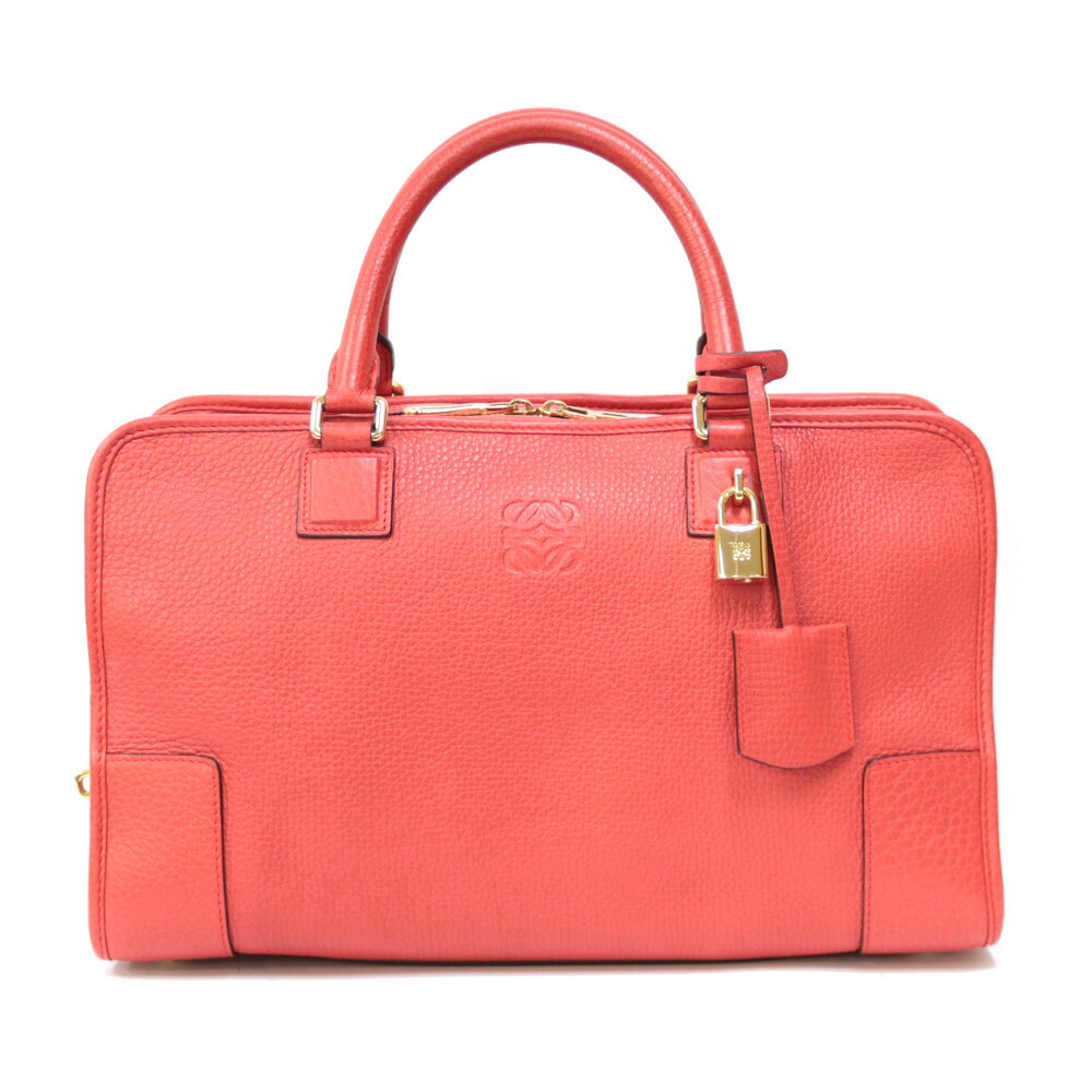 【送料無料】【中古】 LOEWE ロエベ ハンドバッグ アマソナ オレンジ レディース おしゃれ かわいい おすすめ ギフト プレゼントのサムネイル