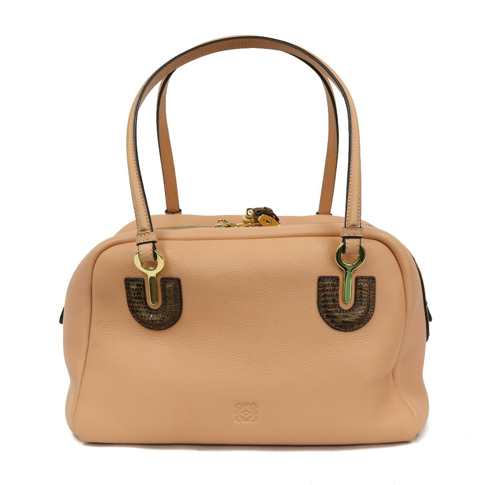 ロエベ LOEWE ベレ ショルダーバッグ ピンク レディース 中古のサムネイル