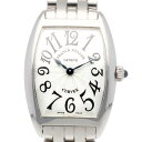 フランクミュラー トノウ カーベックス 腕時計 ステンレススチール 1752QZ クオーツ ユニセックス 1年保証 FRANCK MULLER 【中古】