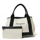 【限界値下げ祭】 バレンシアガ BALENCIAGA ネイビーカバ S トートバッグ ホワイト レディース 中古