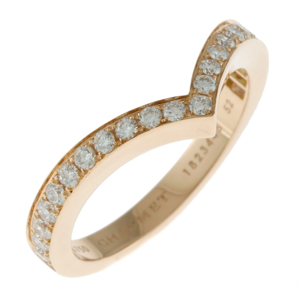 【送料無料】【中古】 Chaumet ショーメ K18PG リング 指輪 ジョセフィーヌ エグレット V字 #52 11.5号 ダイヤモンド ピンクゴールド レディース おしゃれ かわいい おすすめ ギフト プレゼント 18金 K18ピンクゴールド【SH】【BJ】【BIM】のサムネイル